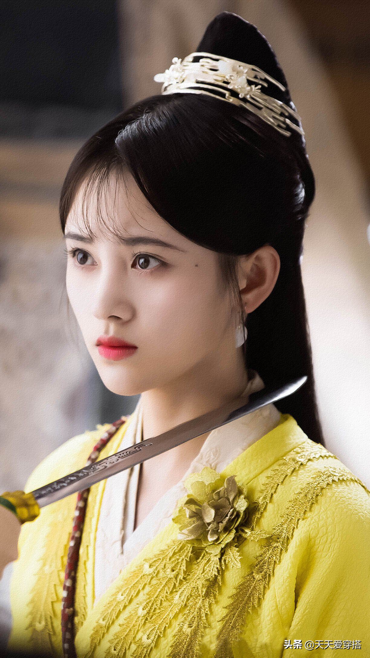 盘点女星古装唯美的侧脸镜头,你觉得谁最美!