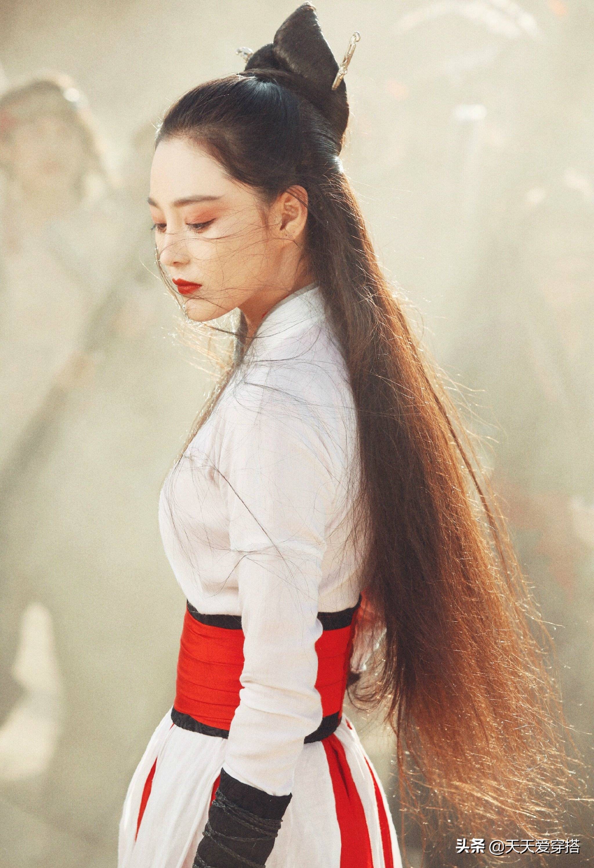 盘点女星古装唯美的侧脸镜头,你觉得谁最美!