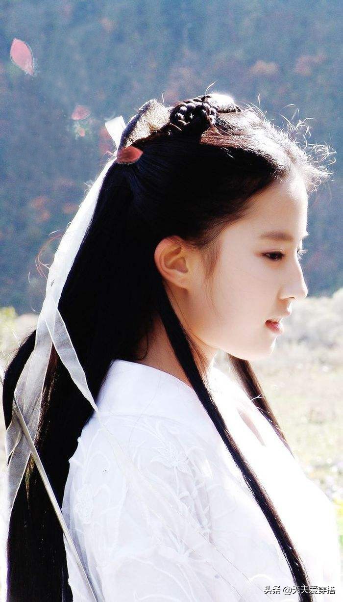盘点女星古装唯美的侧脸镜头你觉得谁最美