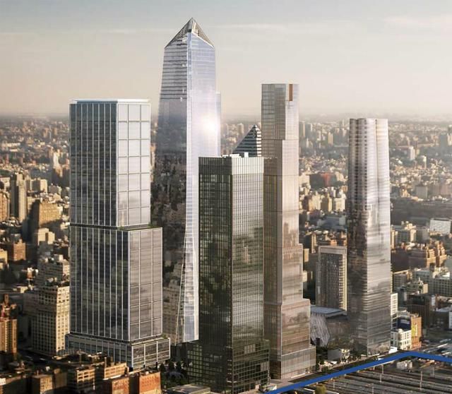 高308米!纽约第四大办公大楼封顶