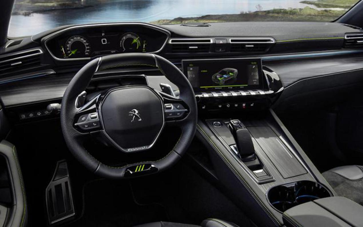 图为标致508SE内饰