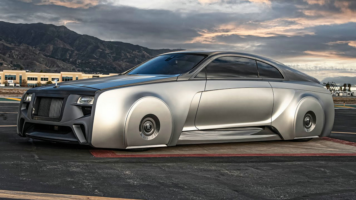 灵感来自于103ex概念车,贾斯汀·比伯的劳斯莱斯wraith-新浪汽车