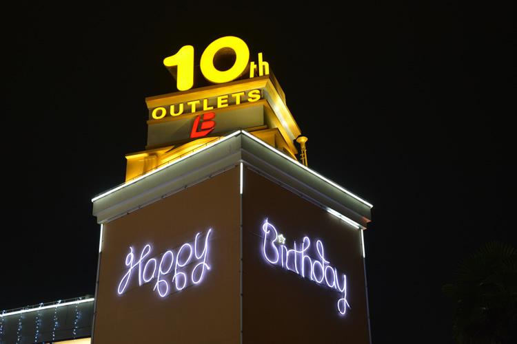 户外大型楼顶led发光字牌的制作-应用