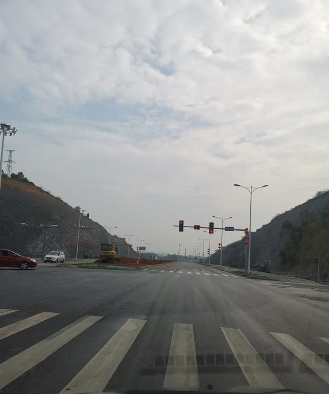 永州道县这条道路开通将是道县东西方向的一条主干道