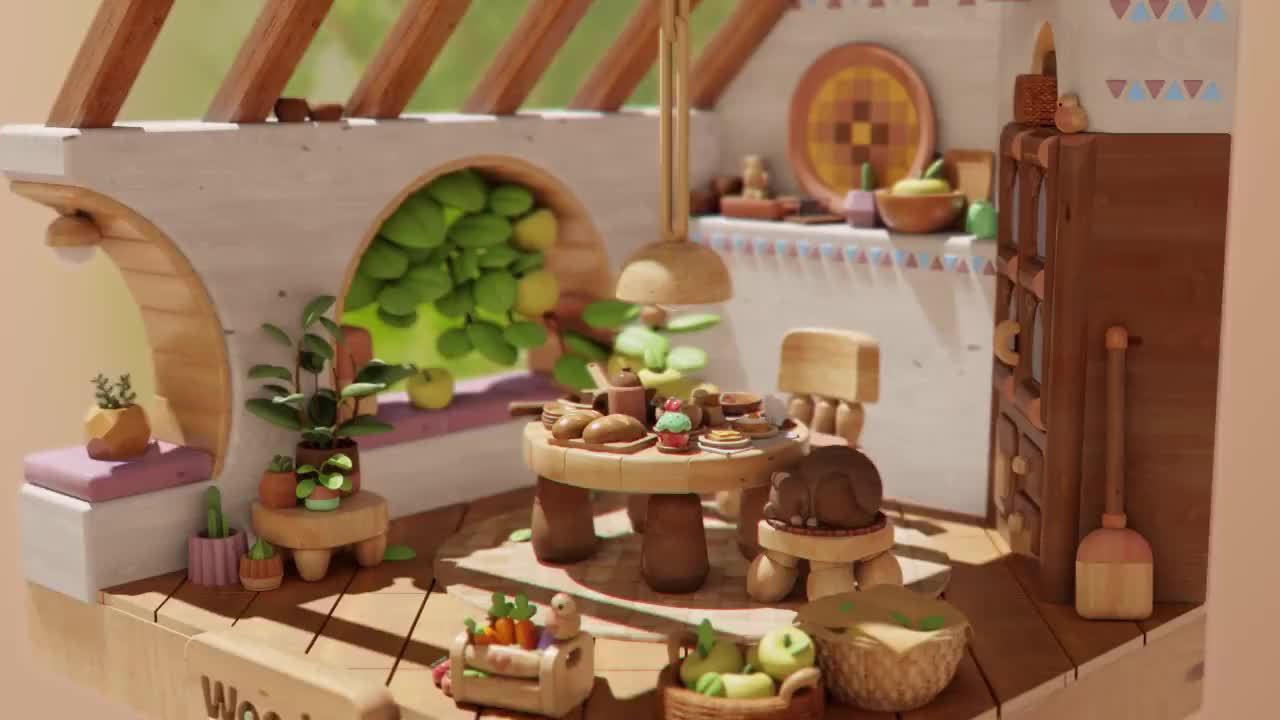 益智游戏《woodo》公布先导预告,将登陆ios平台