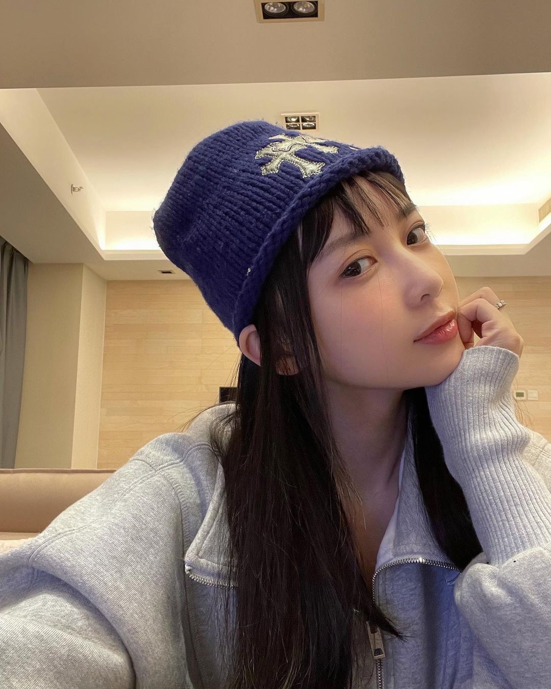 潘玮柏老婆晒近照胖了一圈,被网友质疑她已经怀孕了?