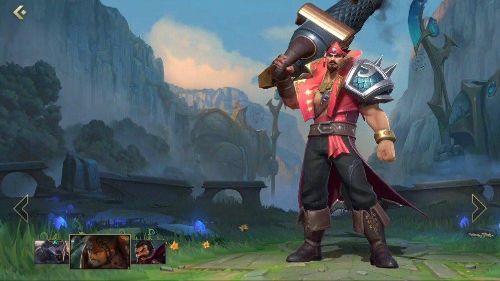 英雄联盟手游 无情重炮 格雷福斯