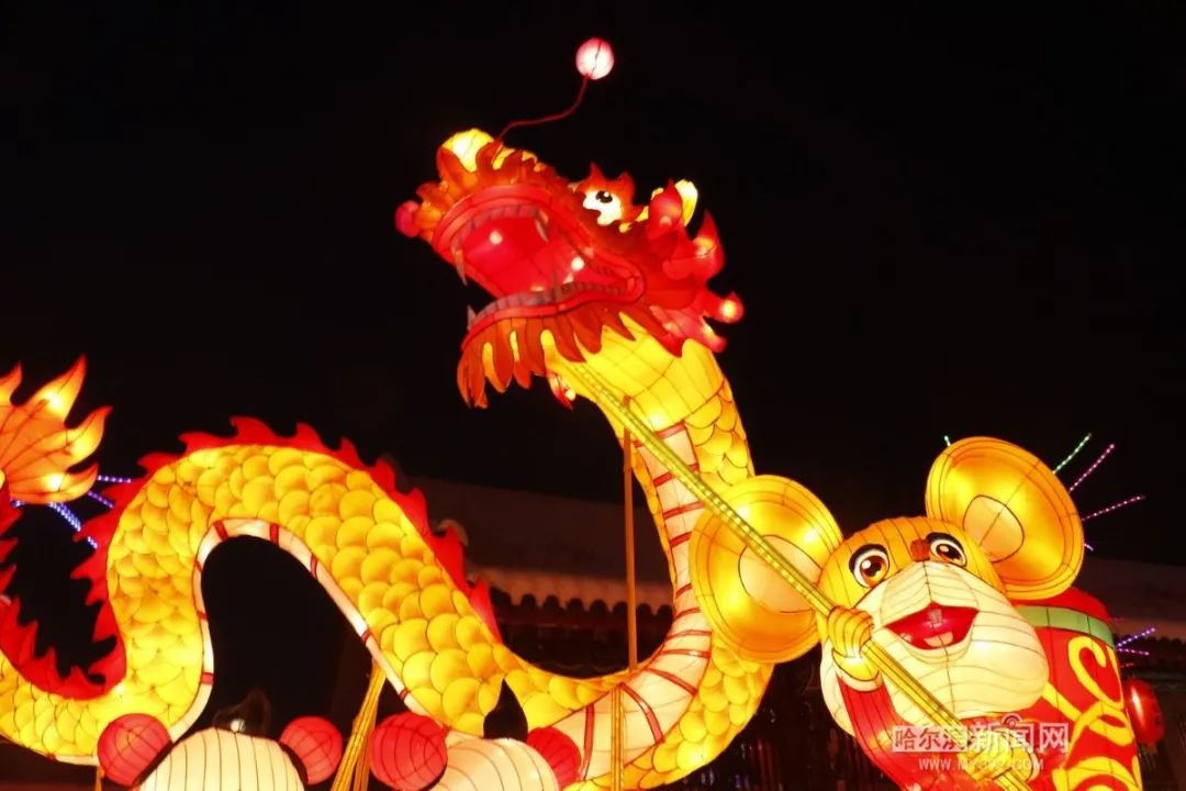 正月十五闹花灯为冬奥会加油为新时代中国喝彩倒计时三天魅力冰雪摄影