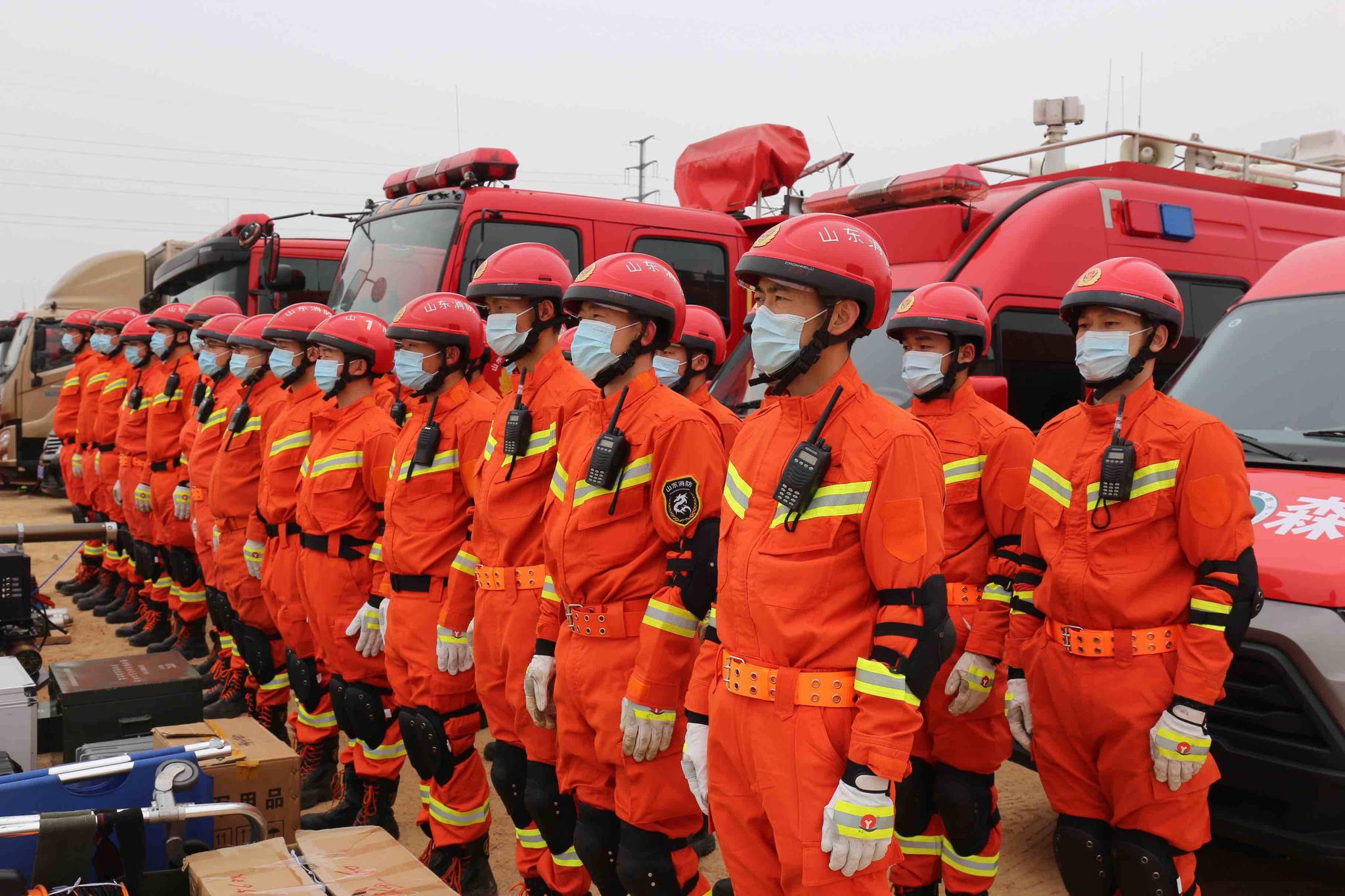 提高应急处置能力威海组织开展地震灾害救援专业队伍实战拉动演练