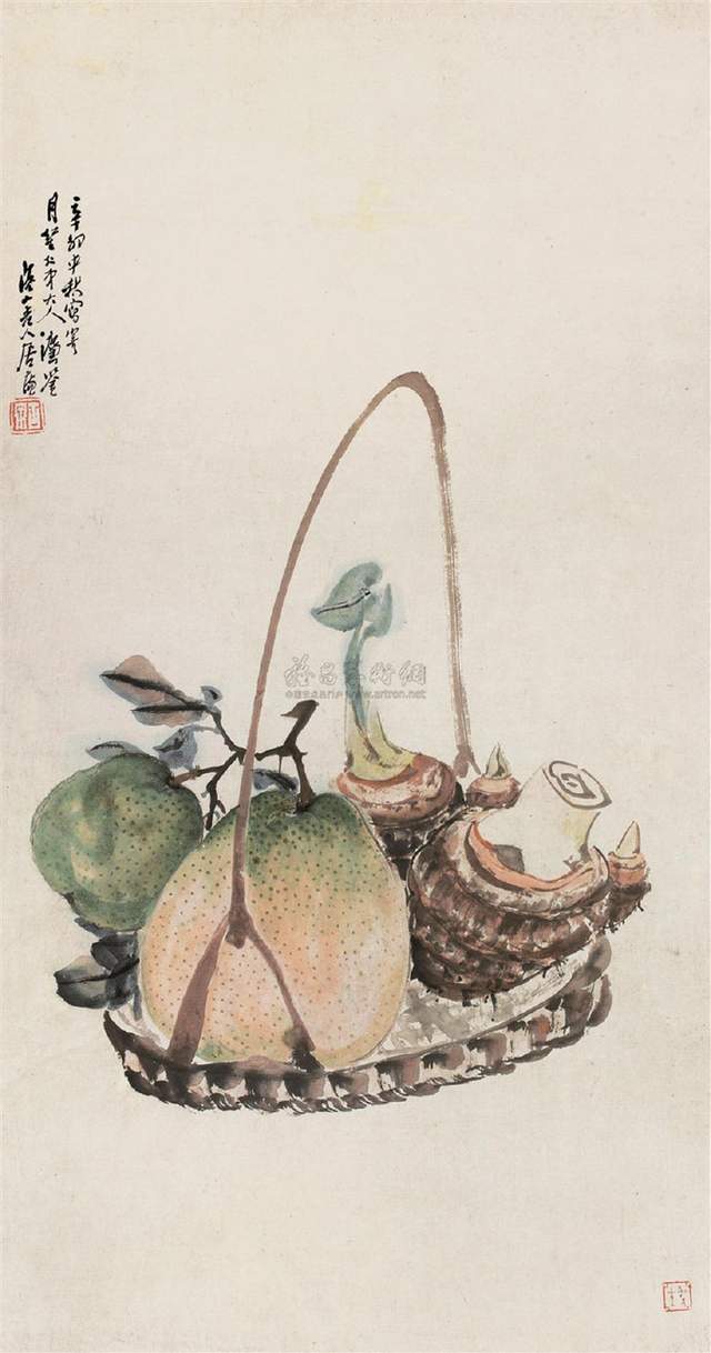 晚清名家居廉精品花鸟画作品欣赏