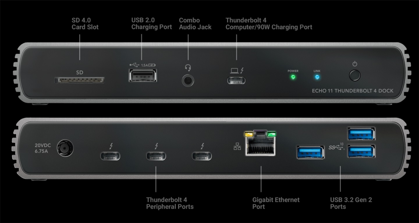 sonnet发布雷电4扩展坞,二代wireless go发布|扩展坞|雷电|接口_新浪