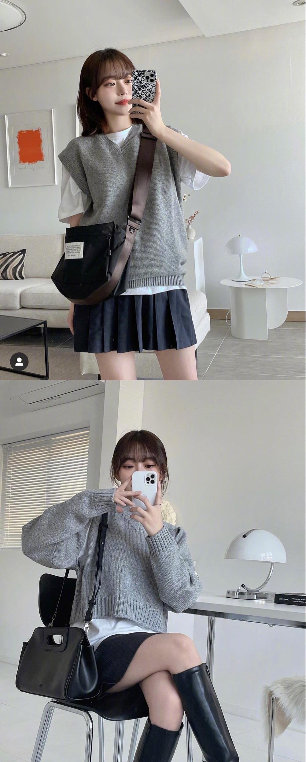 ins博主的春日气质穿搭合集,甜美系女生的通勤穿搭范本,好a!