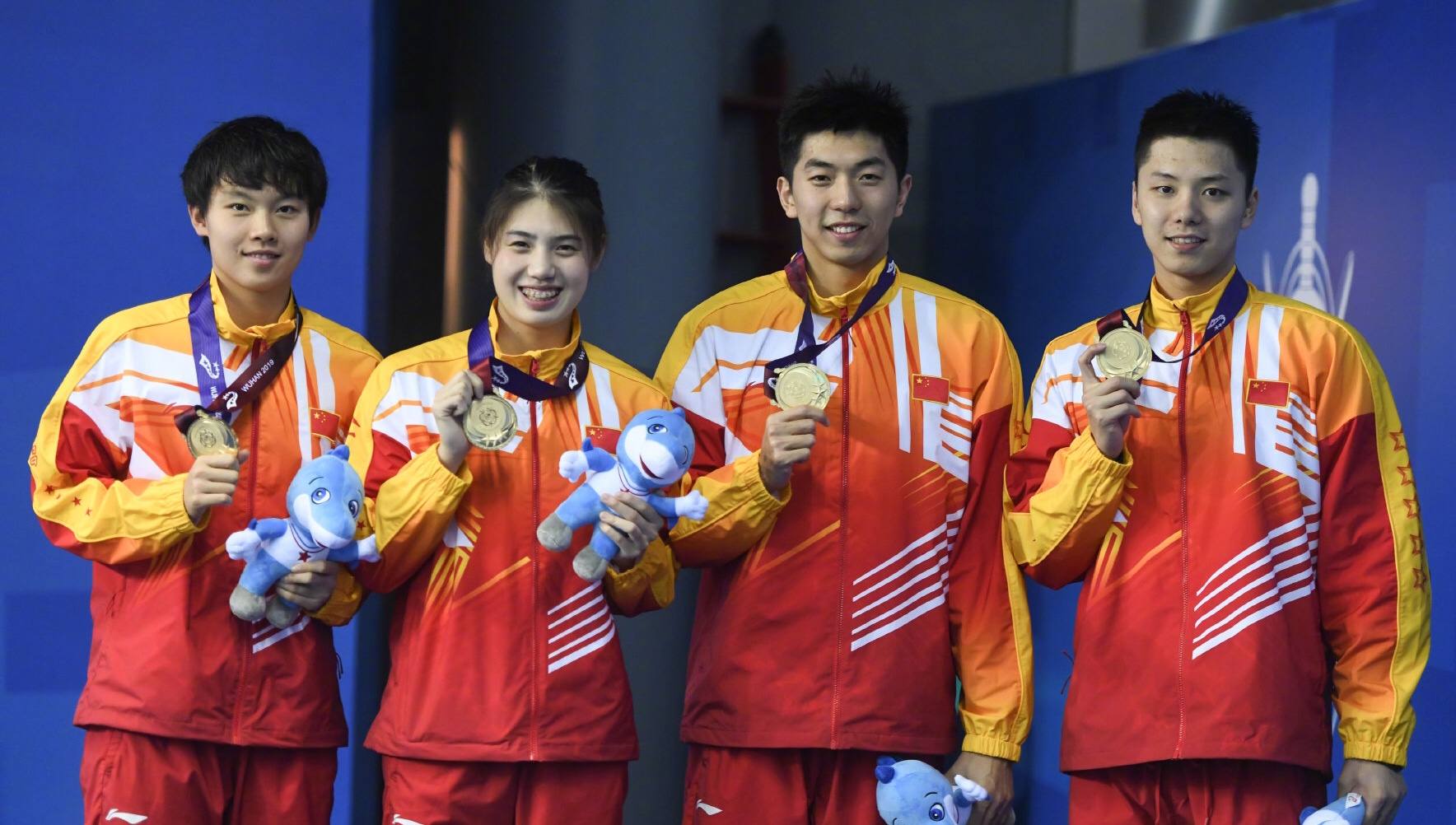 此前中国游泳队领队周继红在接受采访时表示中国游泳队在本奥运周期