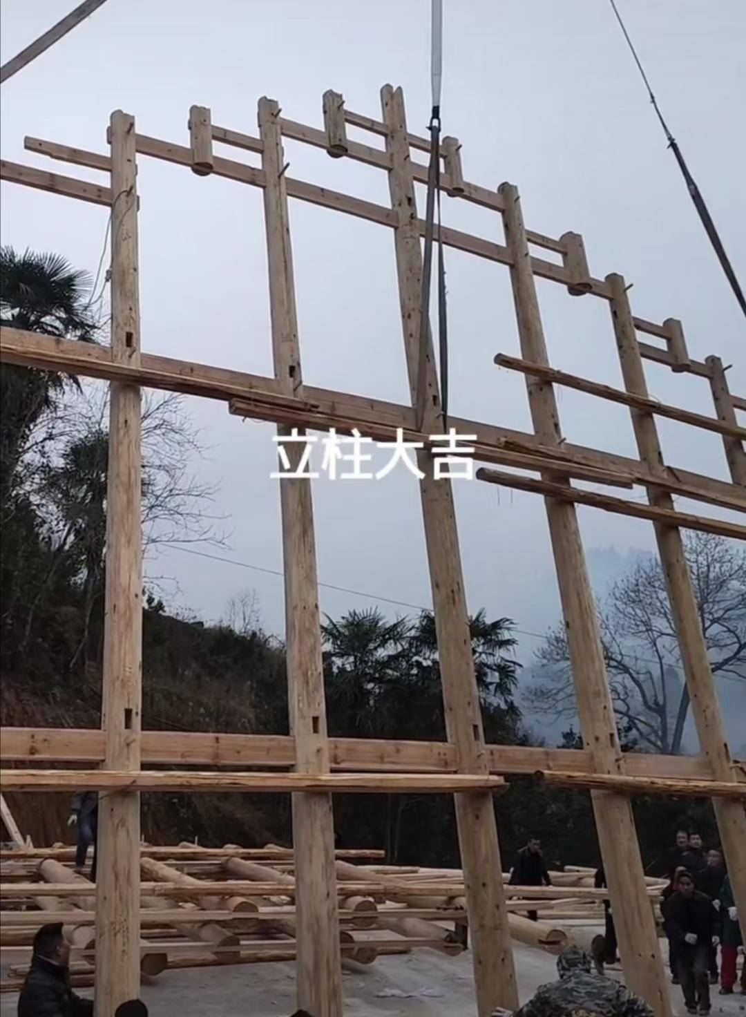 正宗木架子房现在不多了