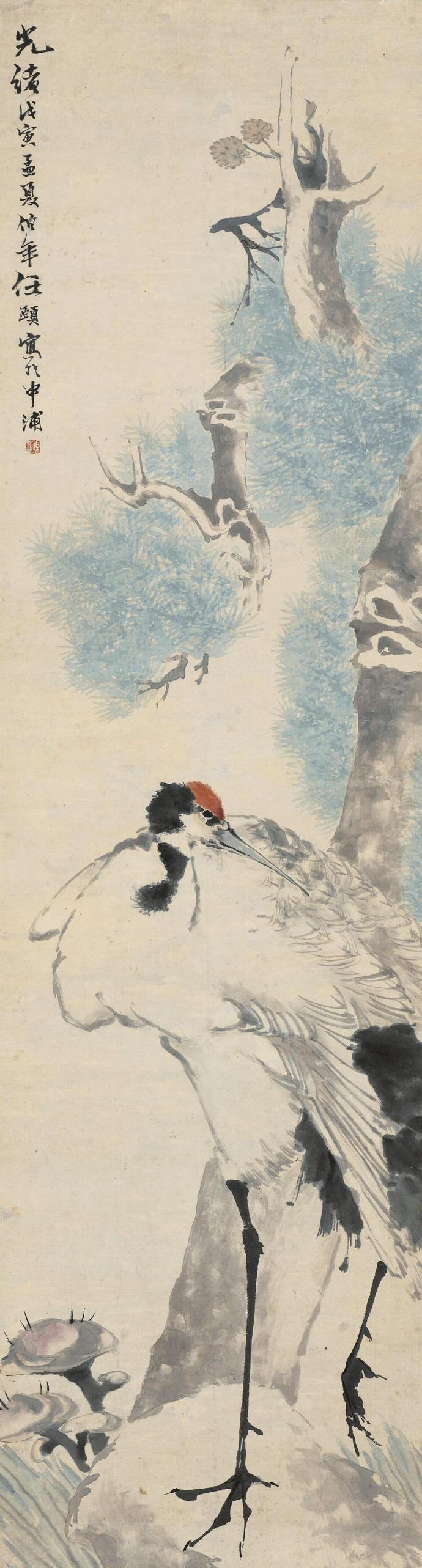 海派大师任伯年的国画作品生动传神