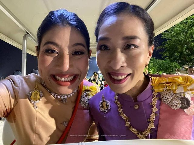 泰国神兽公主成世界最富有公主身价2千亿穿薄纱裙太仙了