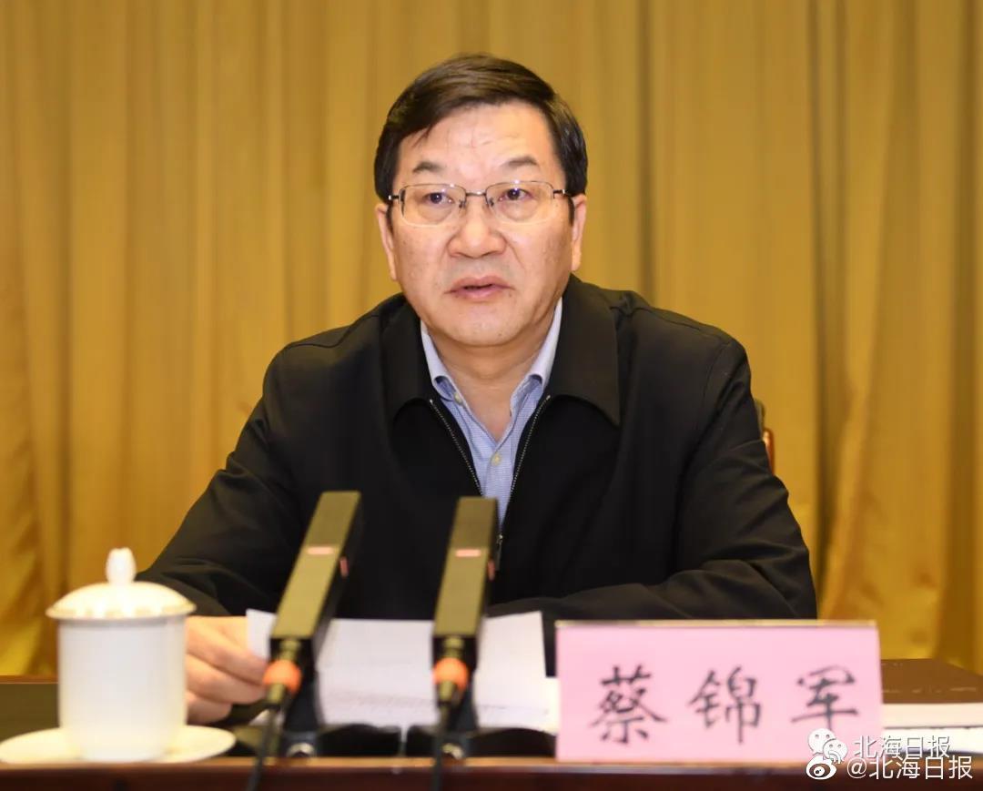 蔡锦军:高质量高标准开展党史学习教育,为推动北海高质量发展努力奋斗