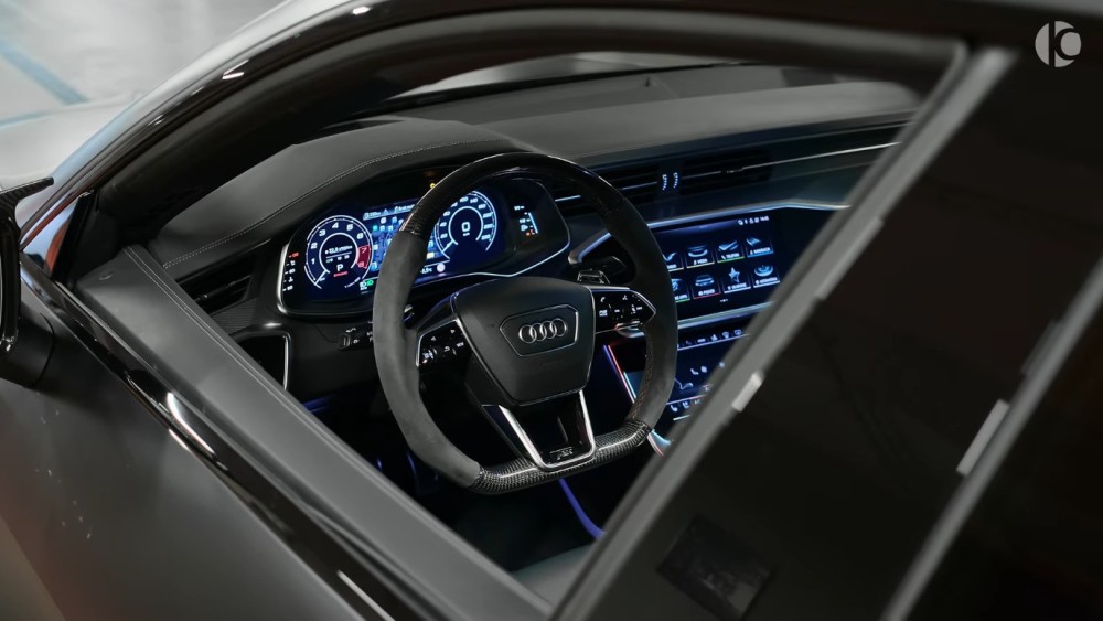 纯正黑武士,奥迪rs7,abt碳纤维改装