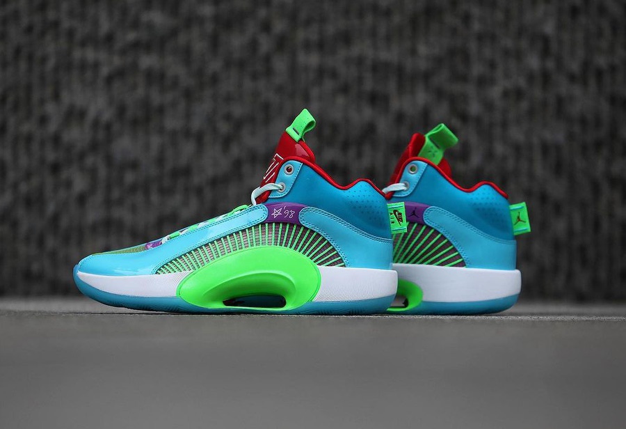 塔图姆 air jordan 35 pe 实物曝光!离发售不远了!