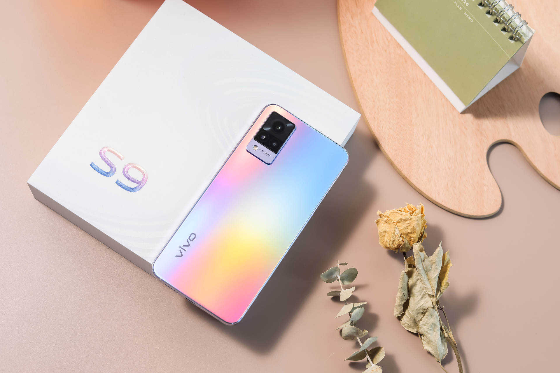 高级典雅质感不凡vivos9接过了轻薄旗舰的交接棒