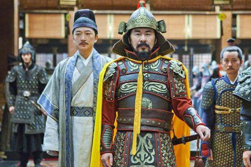 宋太祖在宫中举行宴会,请石守信,王审琦等几个开国功臣和大将来饮酒