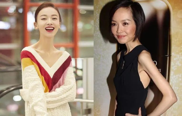 金晨拍露背大片却身材干瘪没看头,瘦成纸片人真的不好看|金晨|身材