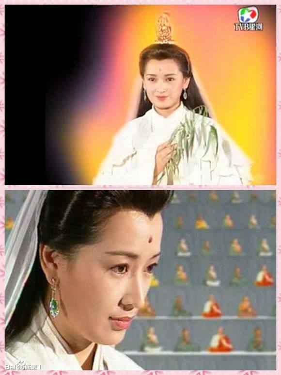 众多女星演绎的观音菩萨有的神圣有的美貌有的让人跳戏