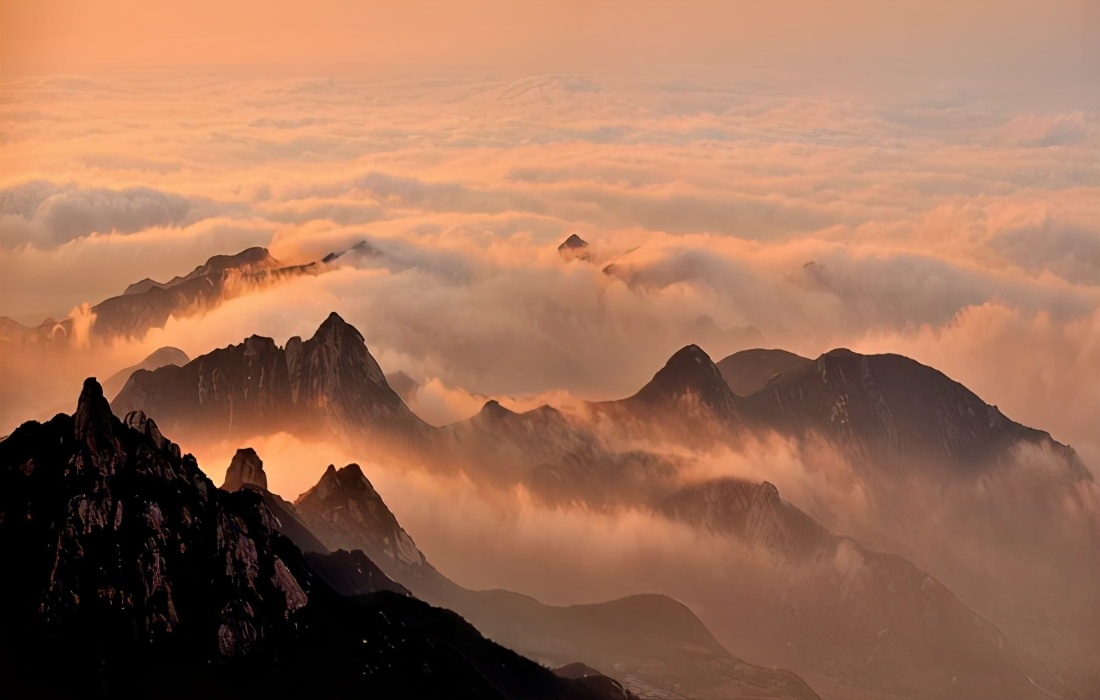 这座春光乍泄的大山霸气回归五大景点全面开放一处都不能放过