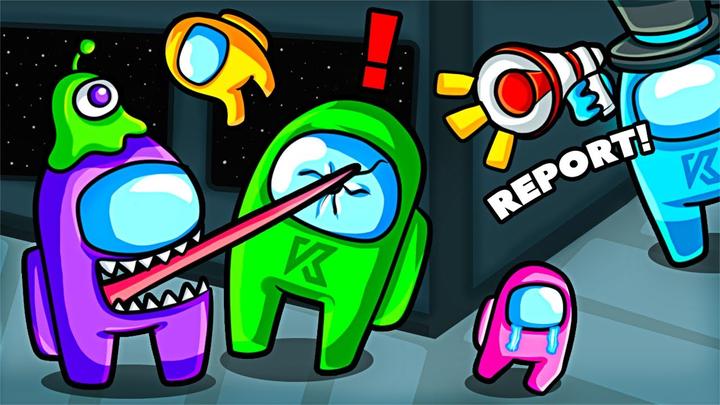 amongus太空狼人杀:内鬼要求投自己?欢乐杀手大作战!小格解说