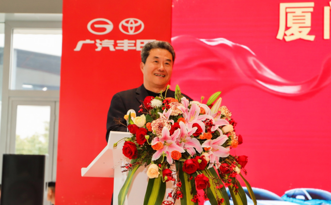 厦门市博泰汽车贸易有限公司总经理黄伟生先生对于新店的前景表现出极