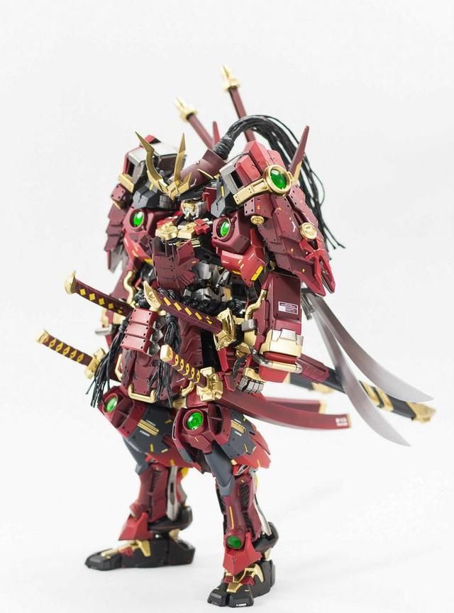六刀流武士风,mg比例战国异端高达模型