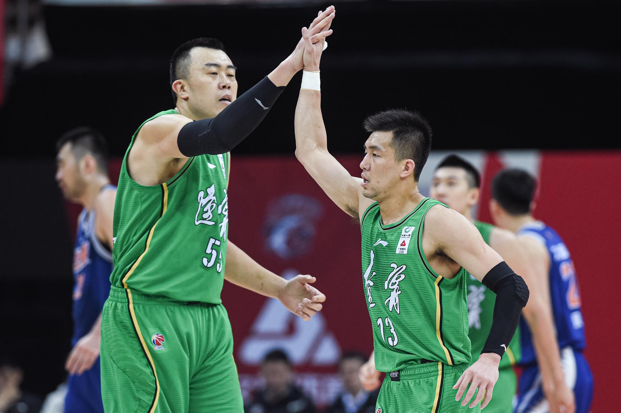 篮球——cba第三阶段:上海久事对阵辽宁本钢