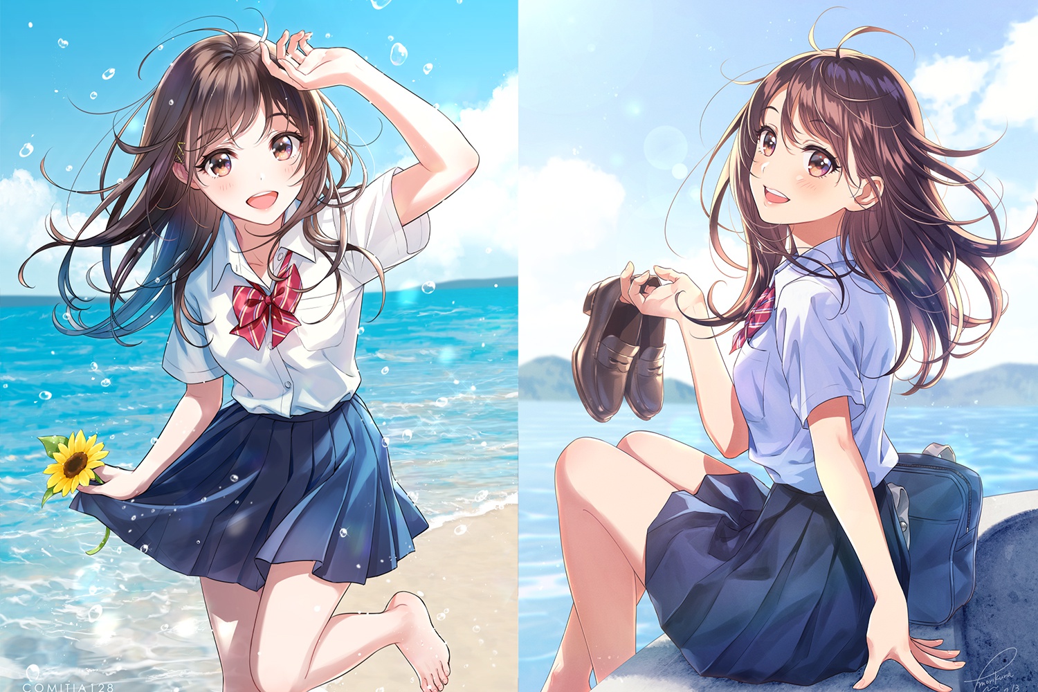 无论长短都特别合适,当动漫女生的短发变长发后,雷姆宛如仙女