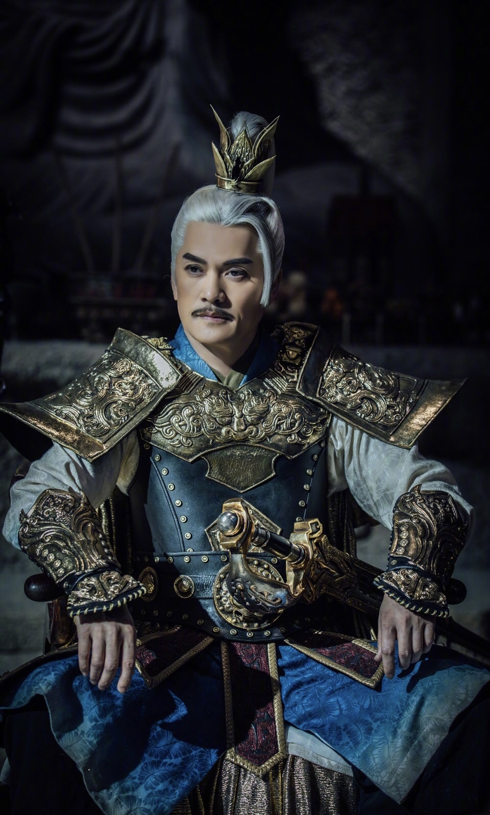 电影真三国无双定档,王凯刘海翻飞古天乐头冠像大圣,关羽不好认