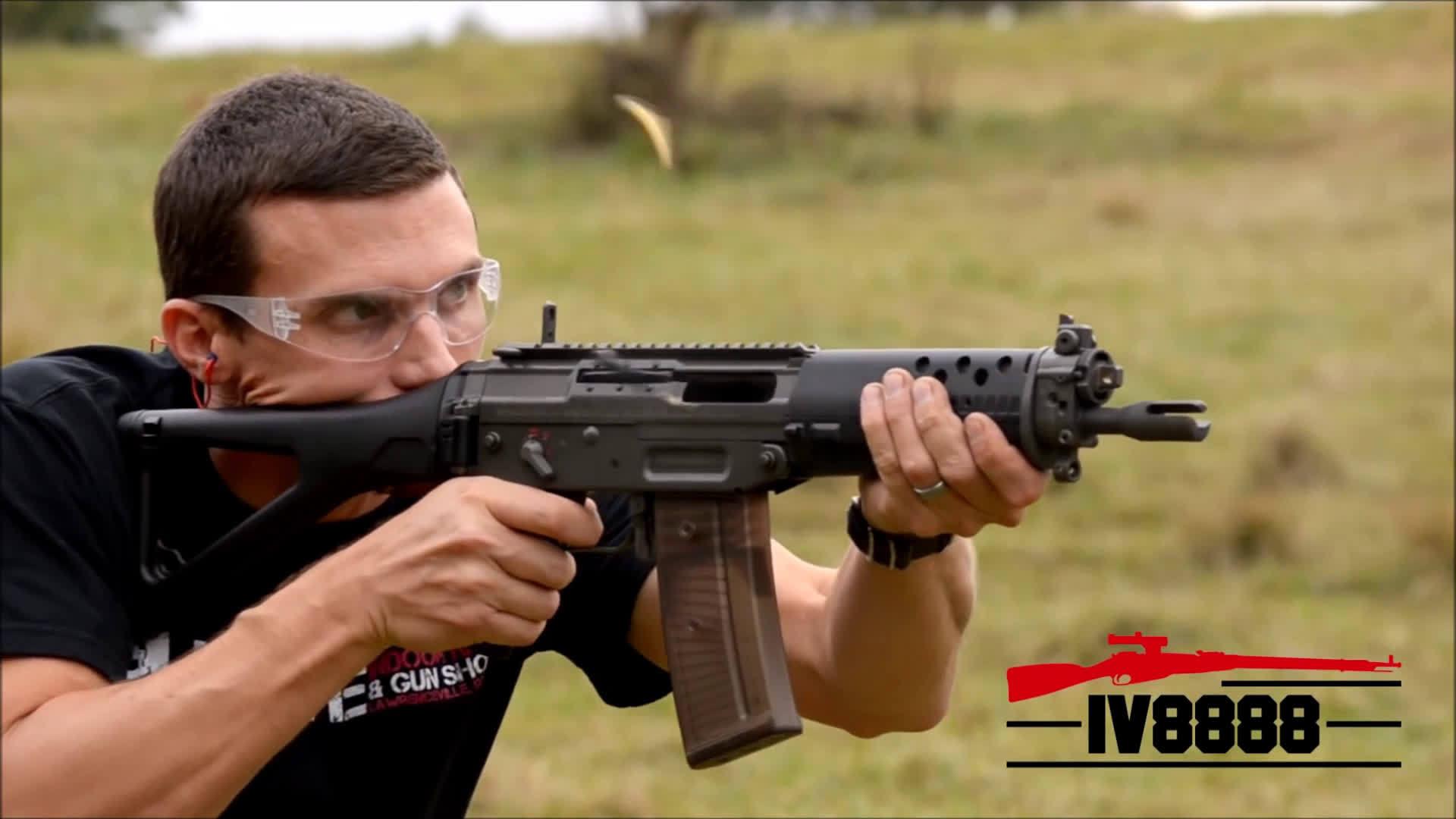 sig552畅快淋漓的全自动射击体验