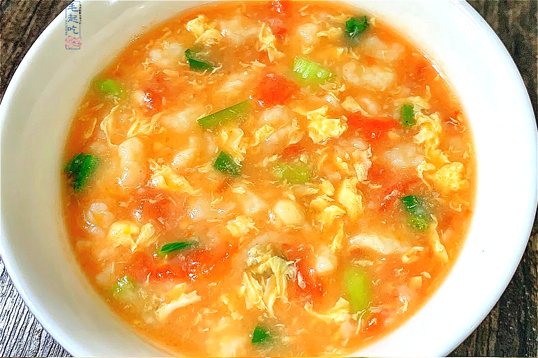 三月倒春寒一碗番茄疙瘩汤做法简单营养美味孩子爱吃