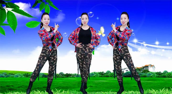 广场舞《醉红妆》火爆网红好看易学64步