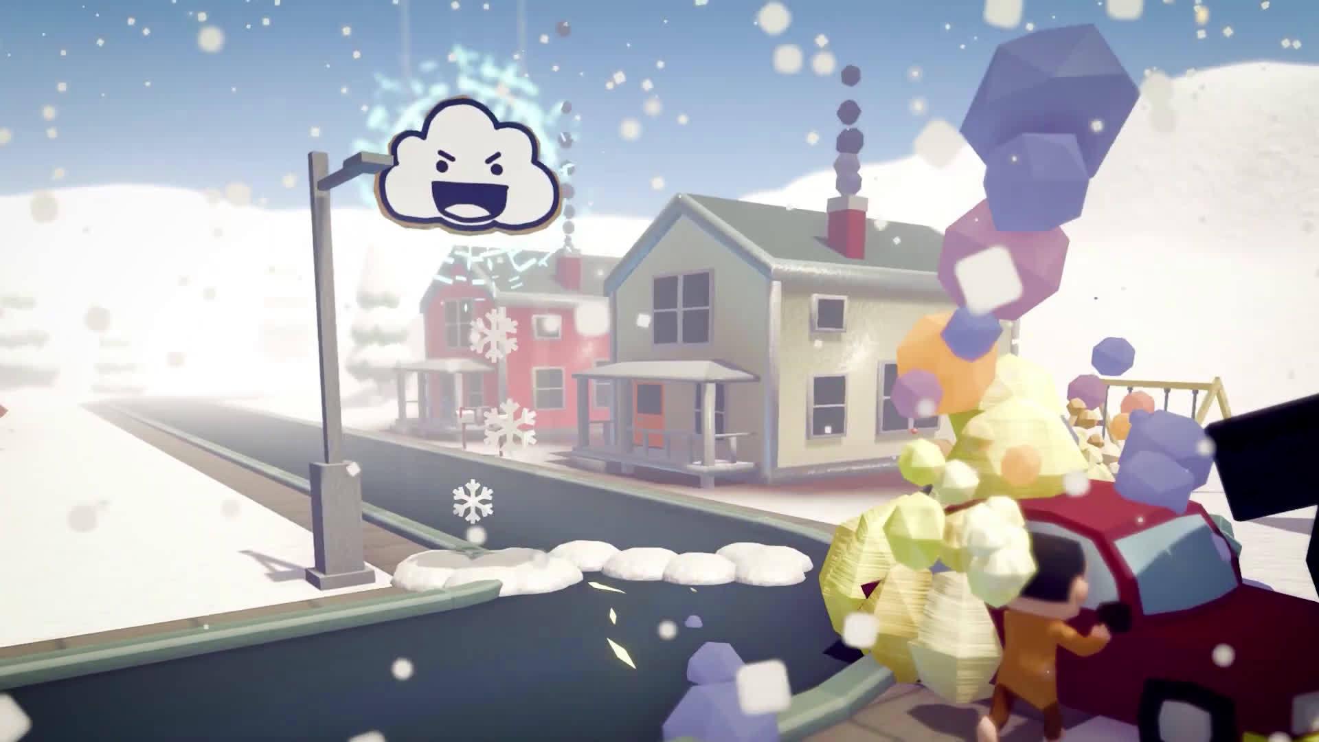 卡通风冒险游戏《整蛊白云》4月15日发售