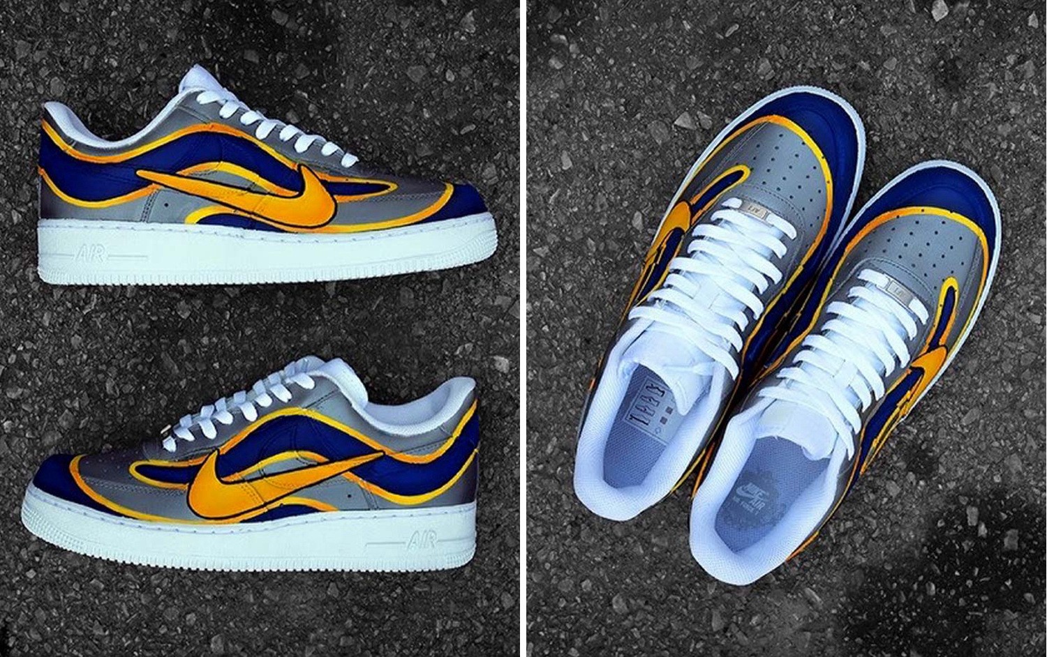 swithadot推出nikeairforce1定制球鞋