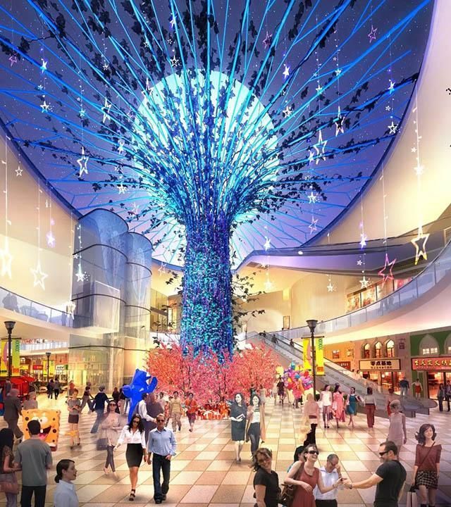 具有商场和公园双重身份,阜阳嘉年华广场把"花样"玩出新高度|嘉年华