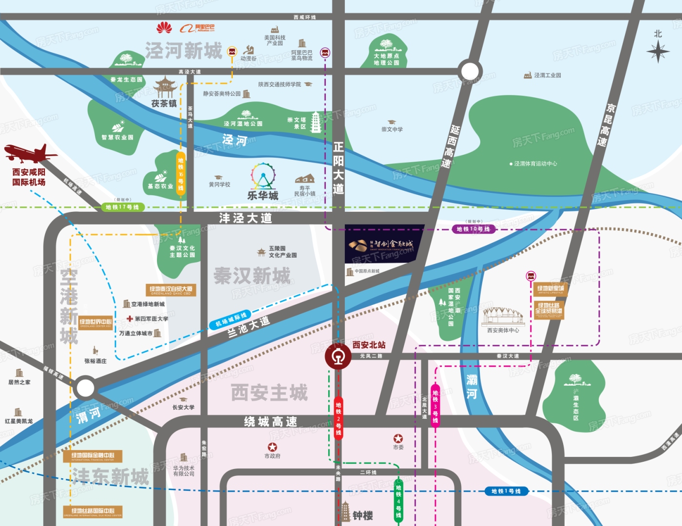 2021春季探市20余家房企抢滩的泾河新城2021是否带来新气象