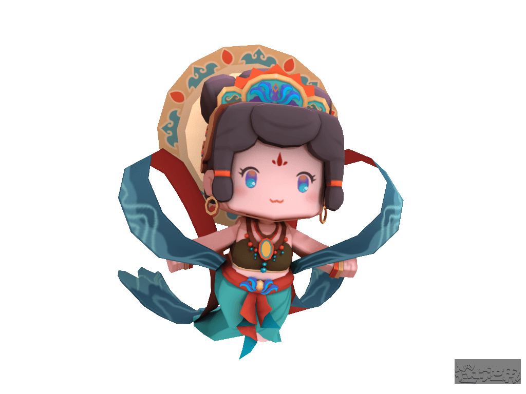 迷你世界原创皮肤就是好看五周年庆敦煌皮肤曝光传递正能量