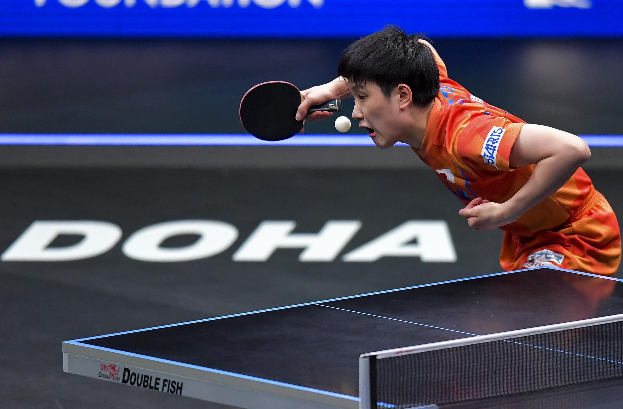 乒乓球wtt球星挑战赛张本智和男单夺冠