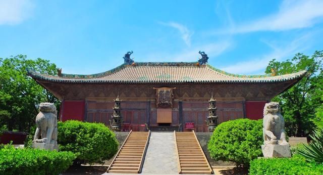 其中山西一宫,原为4a景区,曾在施工前后110多年