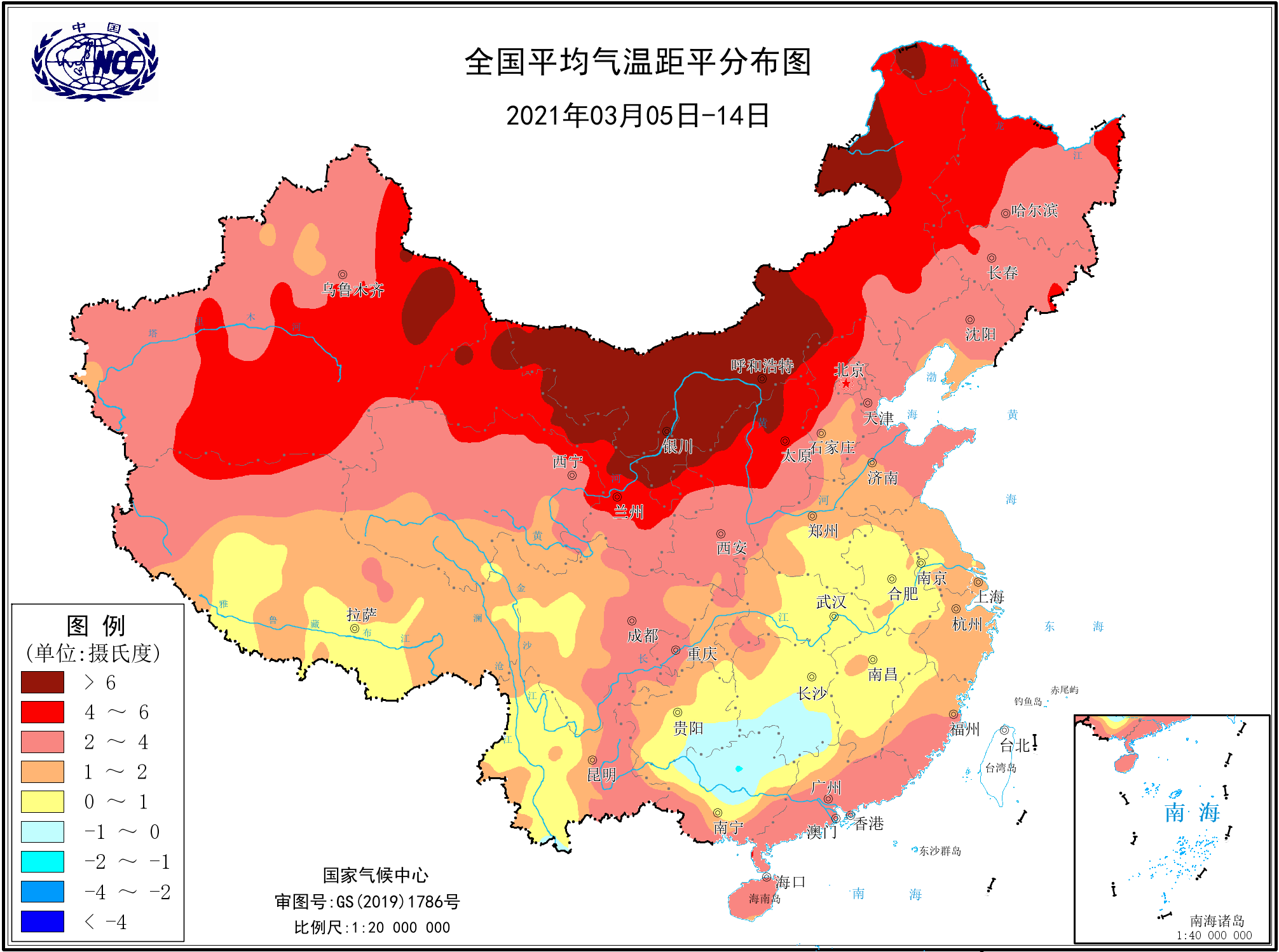 国家级预警升级十年来最强沙尘暴袭击北方分析气候变暖导致