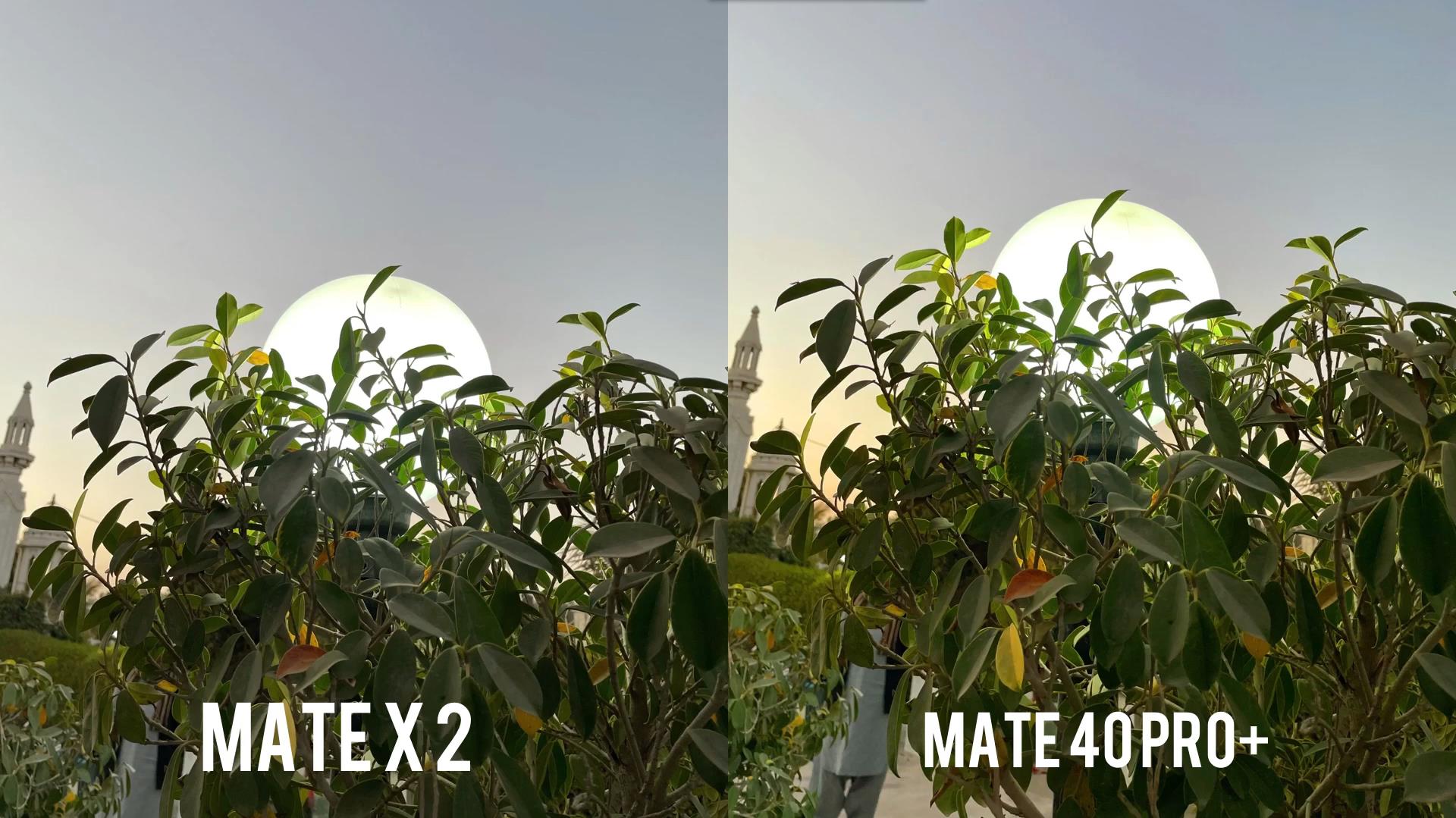 超感5000萬鏡頭誰更強華為matex2華為mate40pro拍照對比