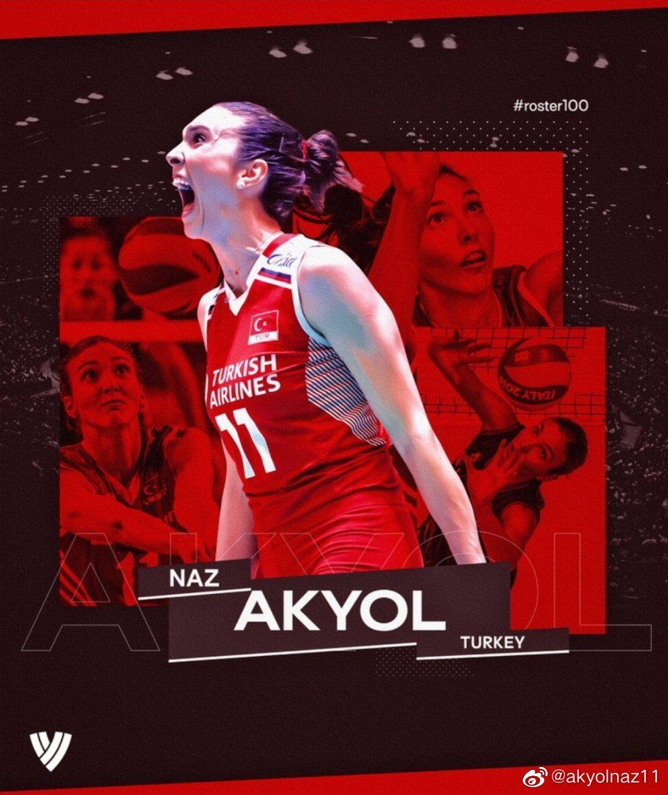 国际排联十年百星系列之土耳其女排二传纳兹
