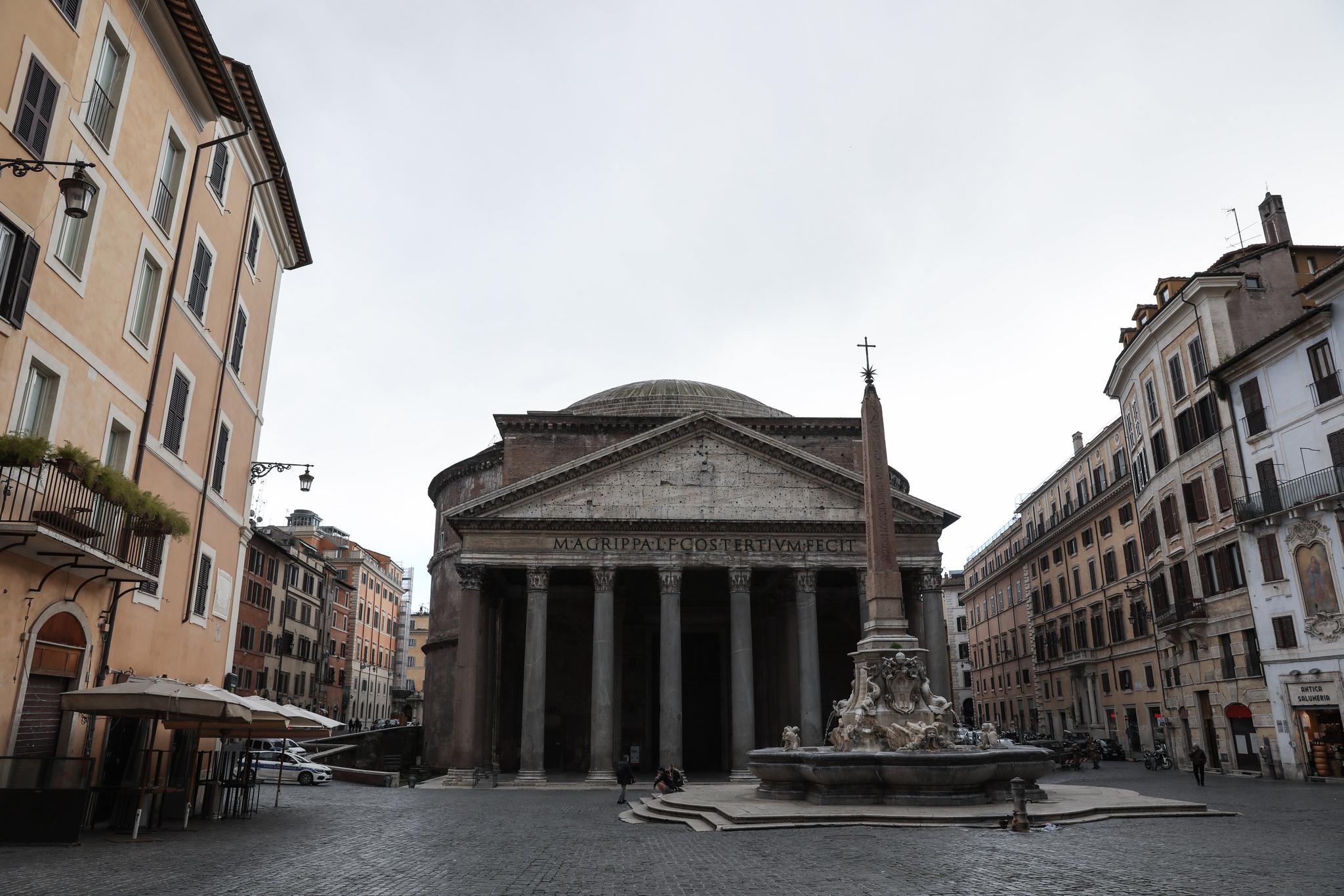 意大利首都罗马成为疫情红区