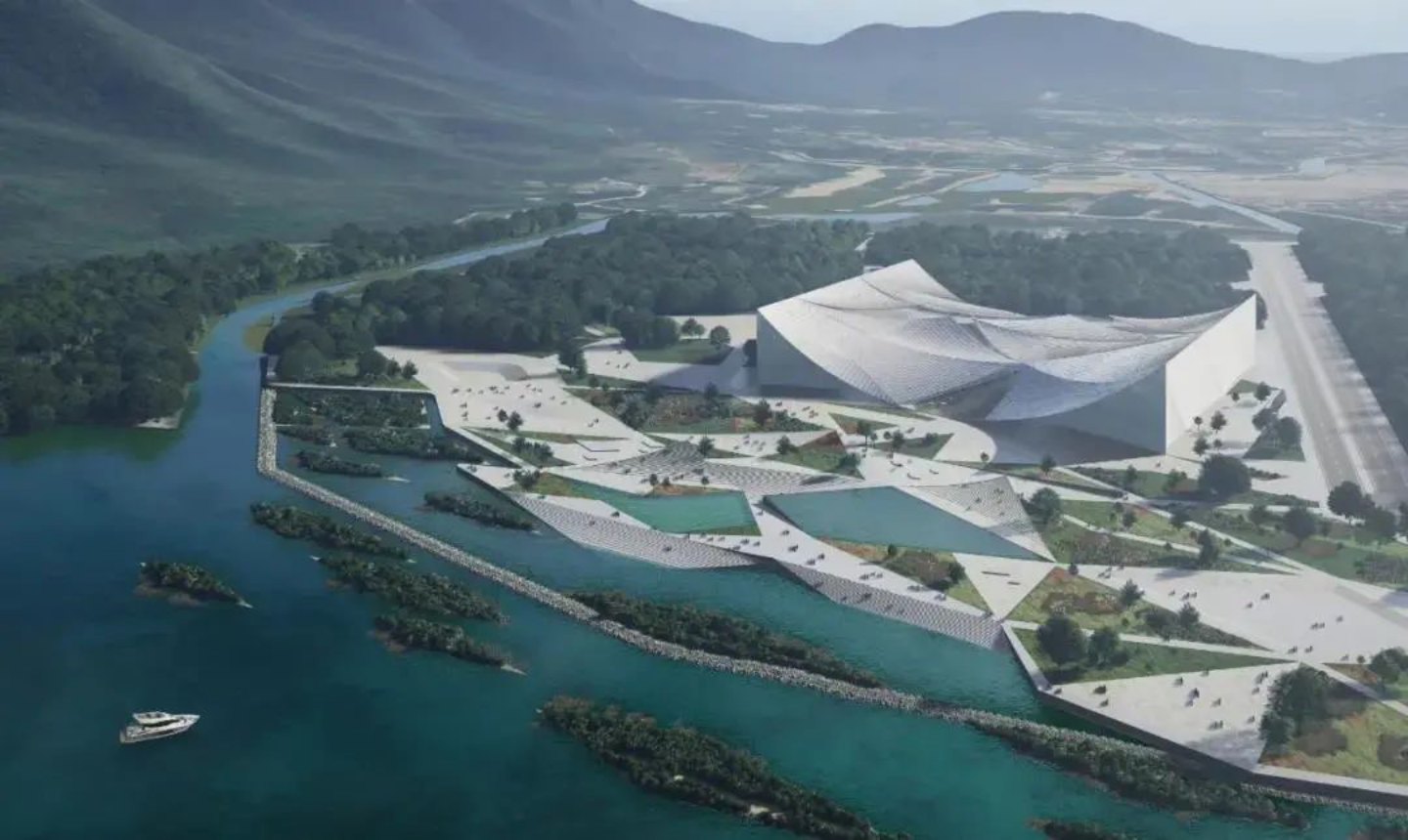 海上生云,美不胜收!深圳海洋博物馆建筑方案揭晓