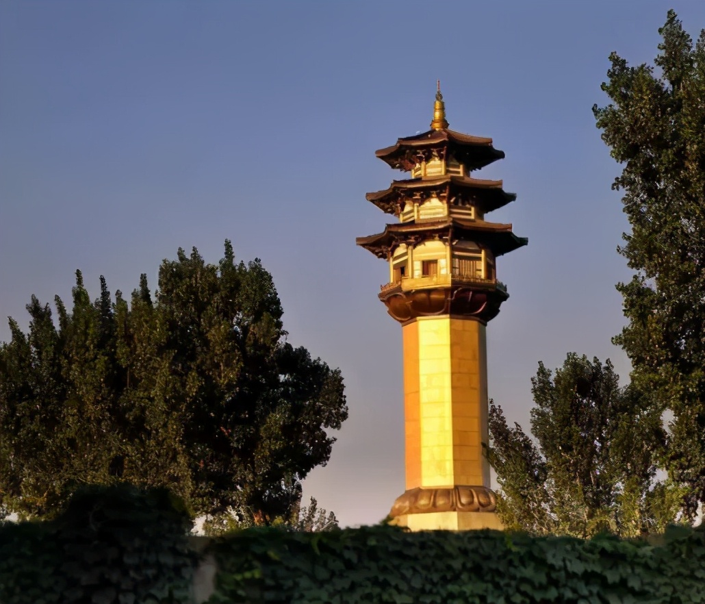 河北廊坊博物馆有个隆福寺长明灯幢残件为何它是一级国宝